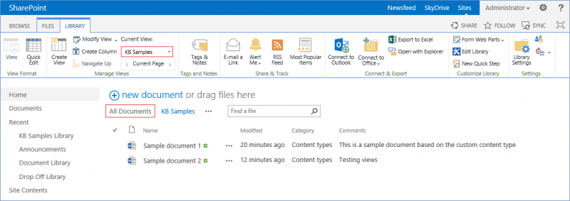kb sharepoint